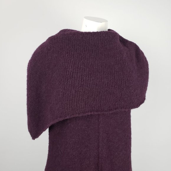 Stella Carakasi Purple Alpaca Knit Dress Size M - Picture 2 of 10